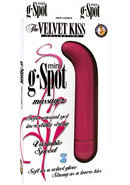The Velvet Kiss Collection Mini G-spot Massager Vibrator -...