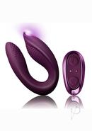 Rock-chick Diva Silicone Rechargeable Vibrator With Remote...